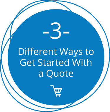 3 Different Ways to Get Started With a Quote